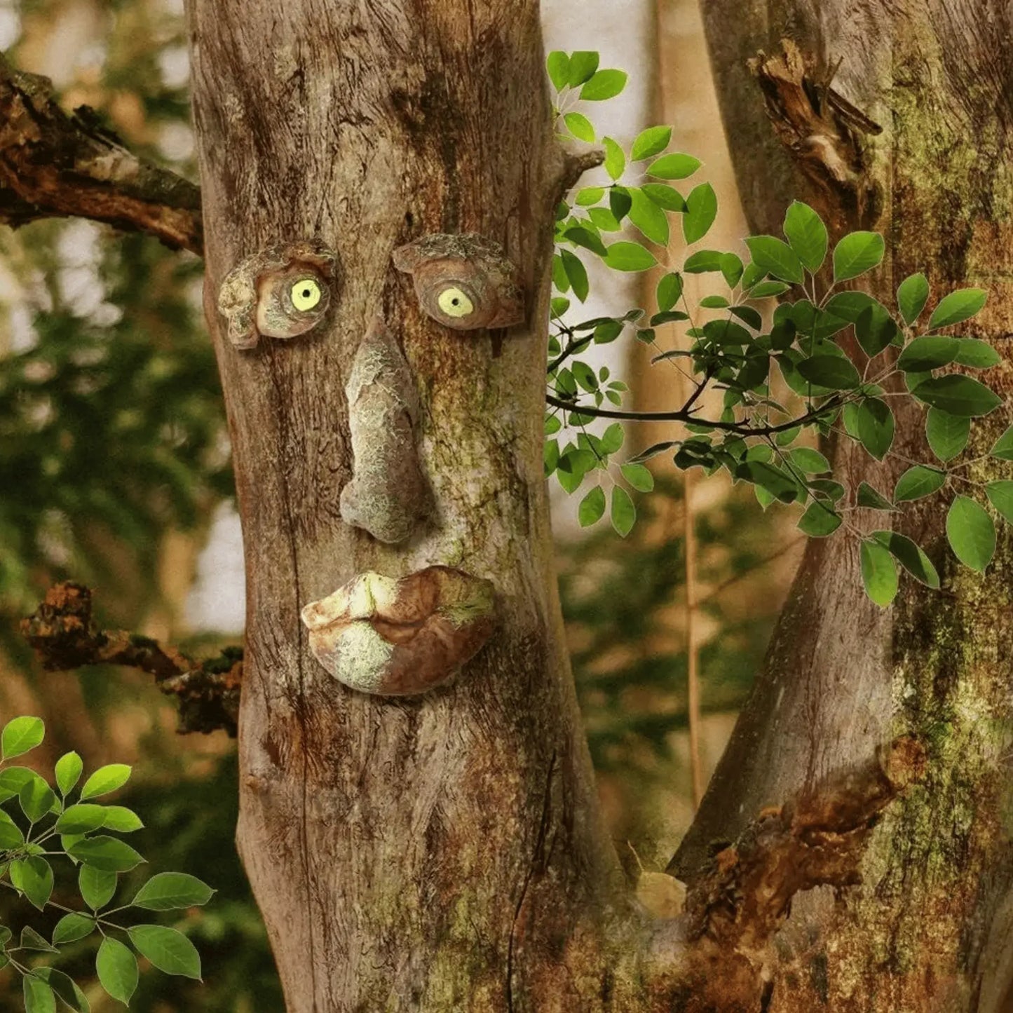 Whimsical Tree Face Decor - Bring Your Trees to Life